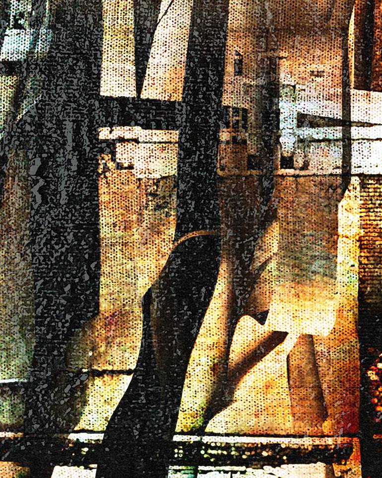 Original Illustration Cities Mixed Media by Dario Moschetta