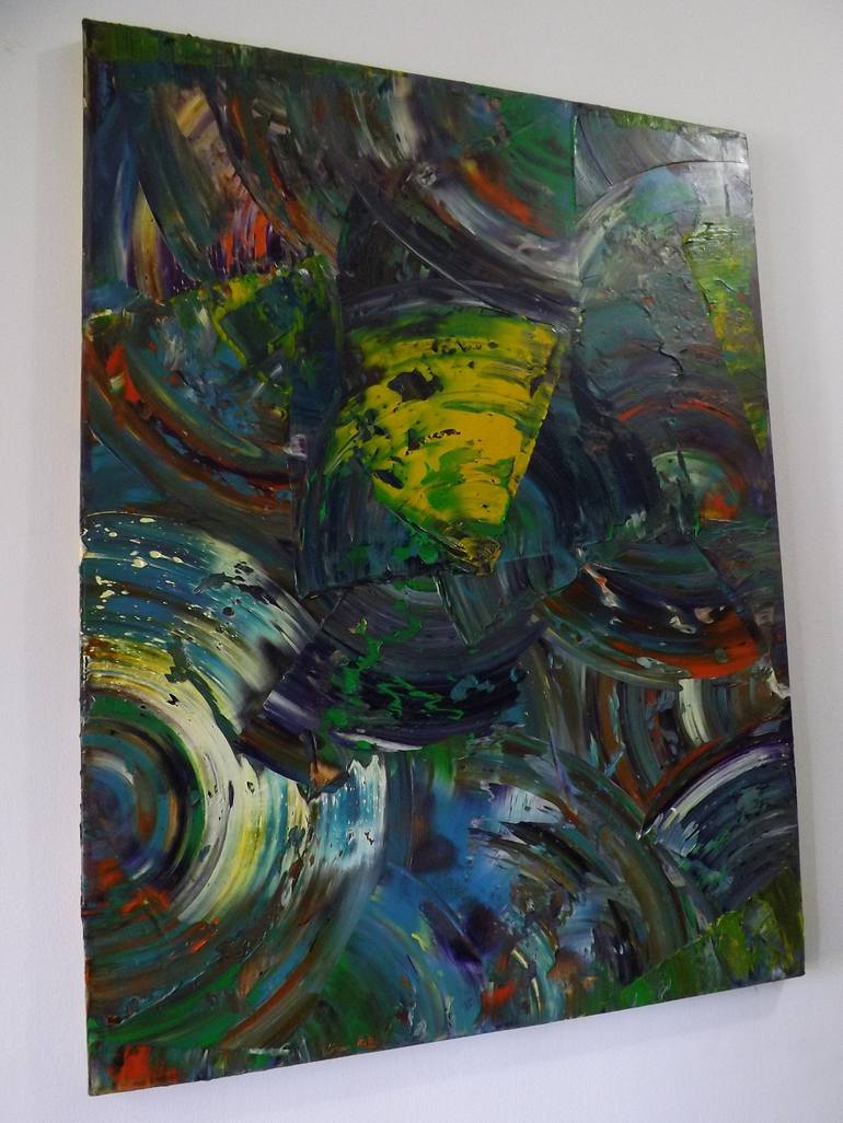 Original Abstract Painting by Giuseppe Pastore