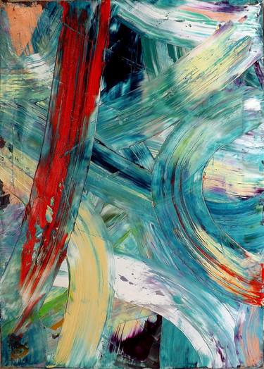 Original Abstract Paintings by Giuseppe Pastore