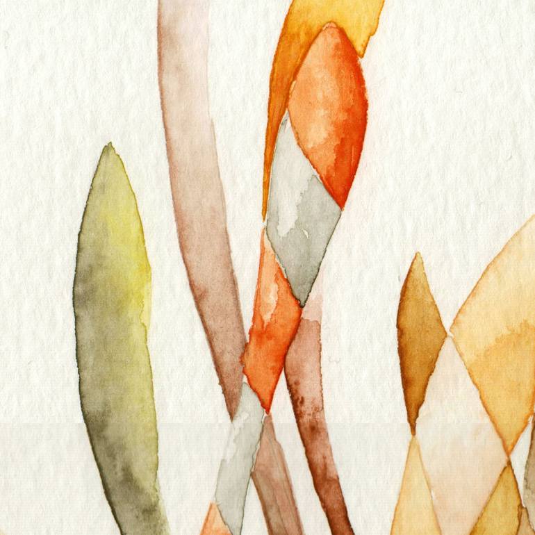 Original Abstract Expressionism Abstract Painting by Ebru Acar Taralp