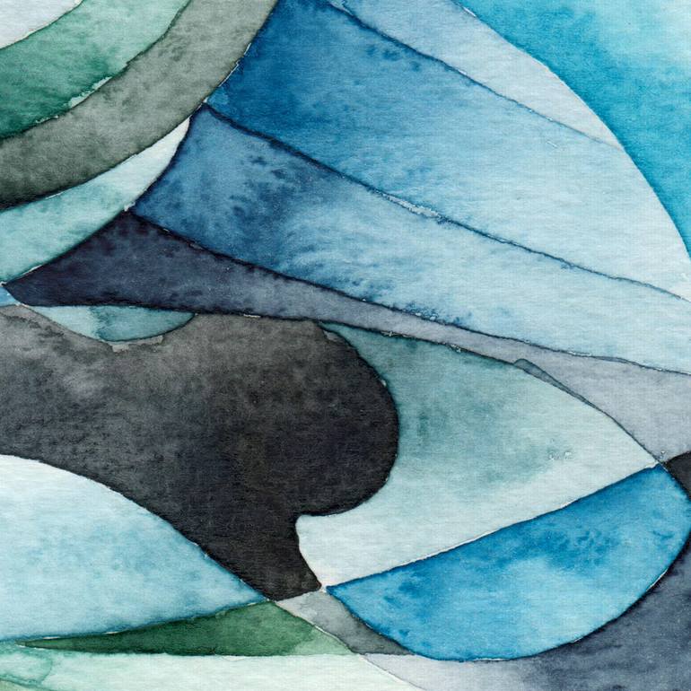 Original Abstract Expressionism Other Painting by Ebru Acar Taralp