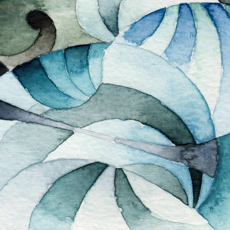 Original Cubism Other Painting by Ebru Acar Taralp