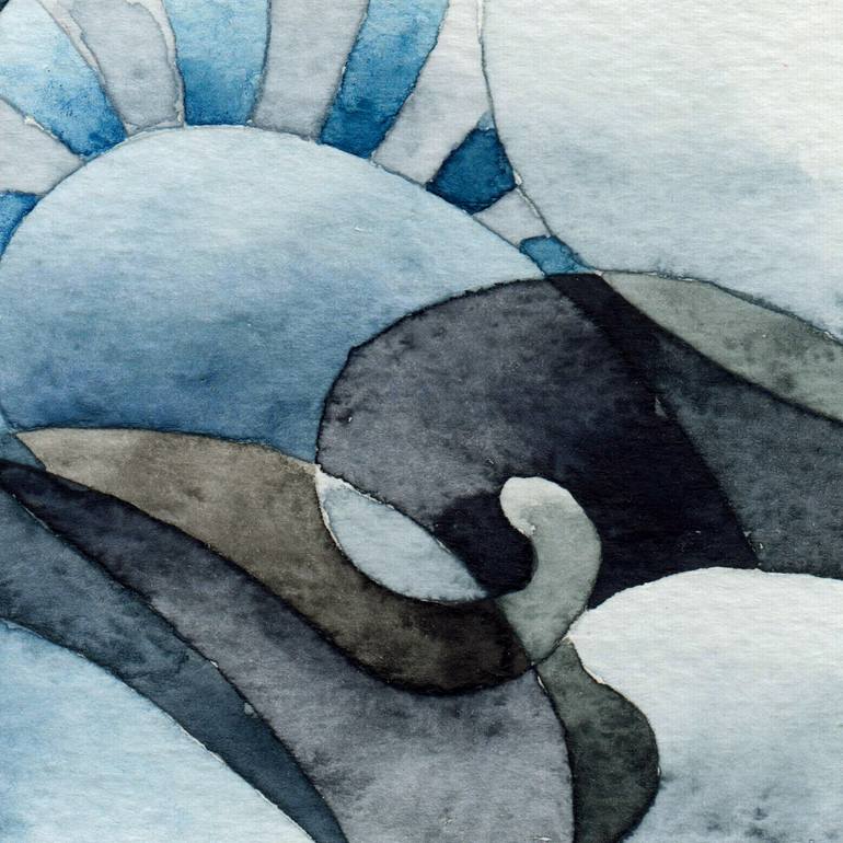 Original Cubism Other Painting by Ebru Acar Taralp