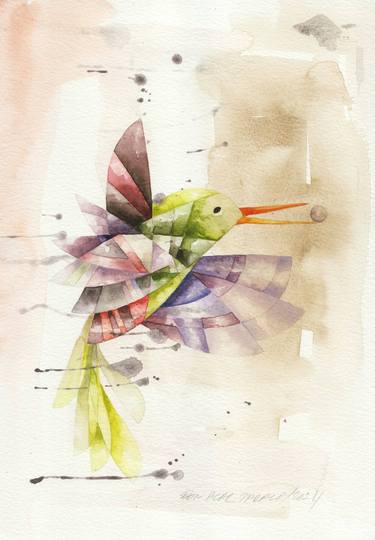 Fishing Lures Watercolor Print -  Canada