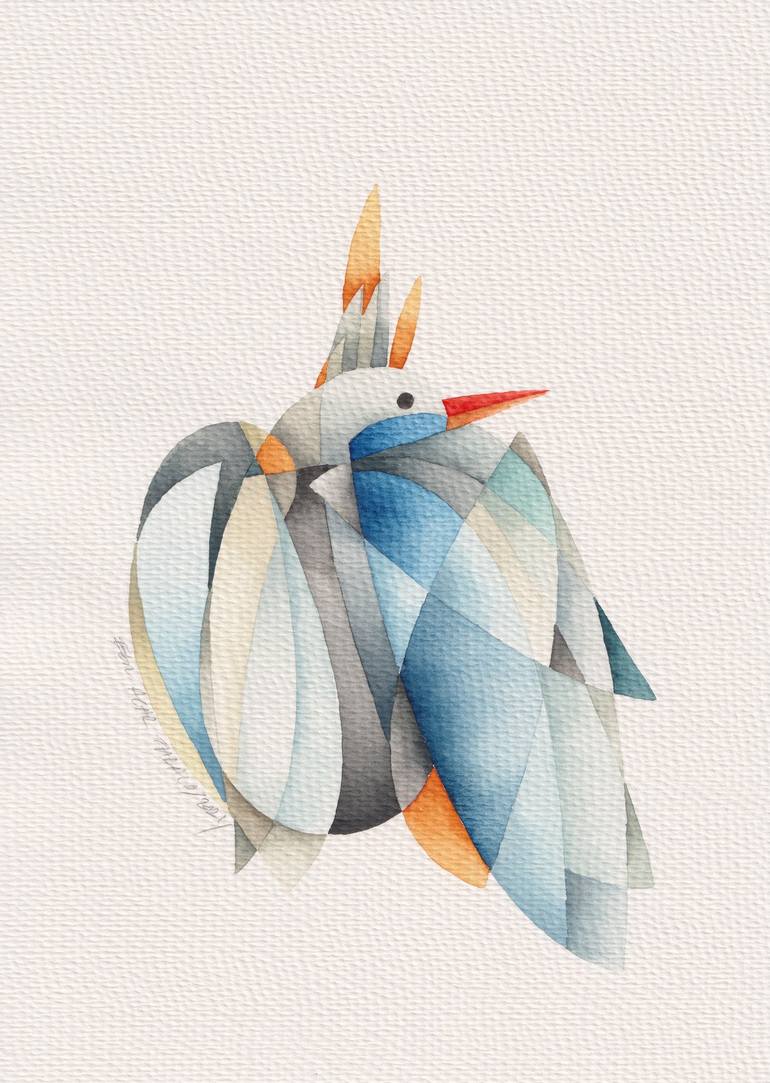 Print of Modern Animal Paintings by Ebru Acar Taralp