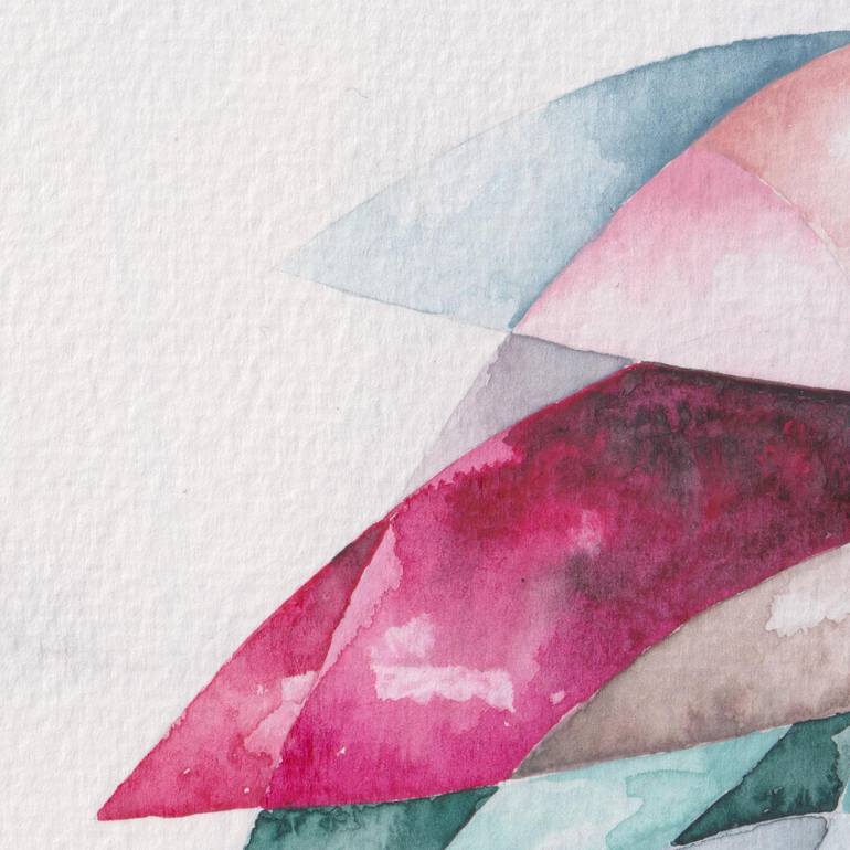 Original Cubism Abstract Painting by Ebru Acar Taralp