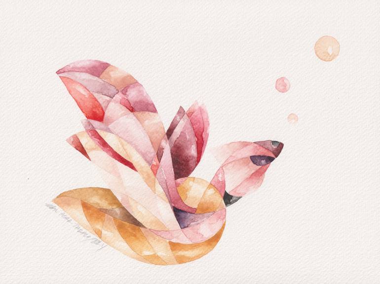 Print of Illustration Abstract Paintings by Ebru Acar Taralp