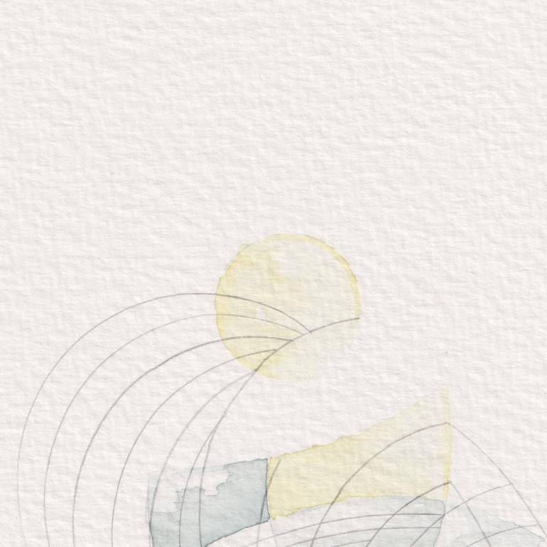 Original Cubism Abstract Painting by Ebru Acar Taralp