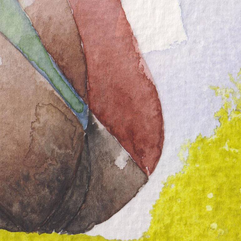 Original Geometric Abstract Painting by Ebru Acar Taralp