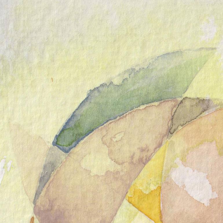 Original Geometric Abstract Painting by Ebru Acar Taralp