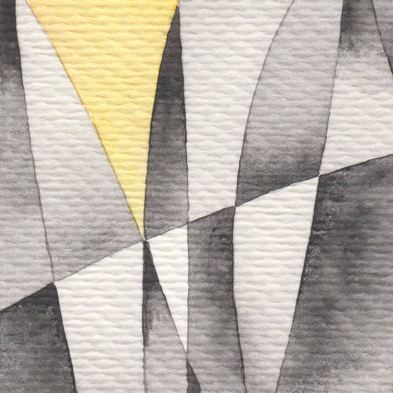 Original Cubism Abstract Painting by Ebru Acar Taralp