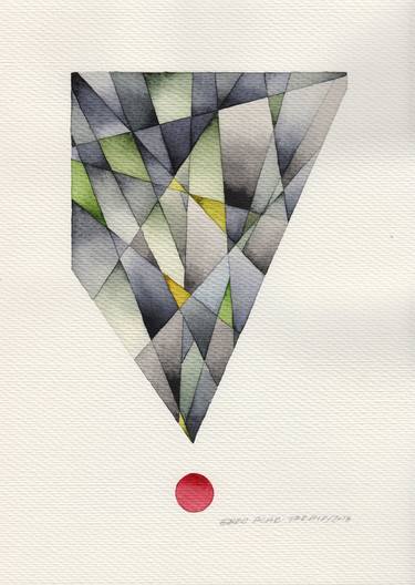 Print of Geometric Paintings by Ebru Acar Taralp