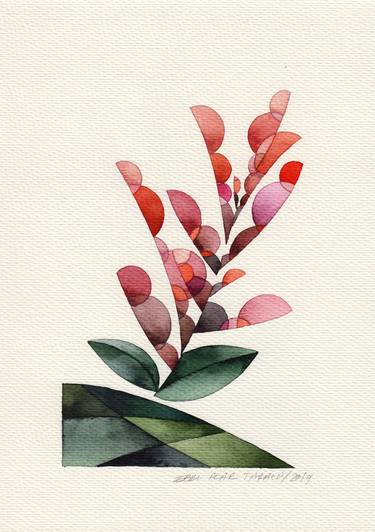 Original Floral Paintings by Ebru Acar Taralp