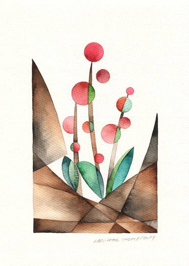 Print of Floral Paintings by Ebru Acar Taralp