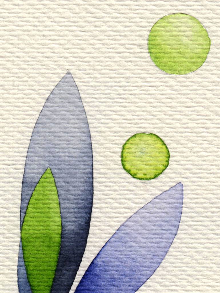 Original Impressionism Abstract Painting by Ebru Acar Taralp