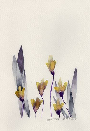 Original Floral Paintings by Ebru Acar Taralp