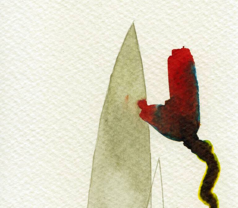 Original Abstract Expressionism Abstract Painting by Ebru Acar Taralp