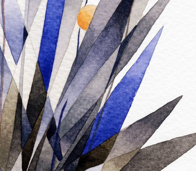 Original Conceptual Nature Painting by Ebru Acar Taralp