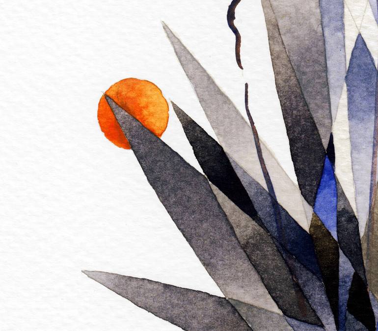 Original Conceptual Nature Painting by Ebru Acar Taralp