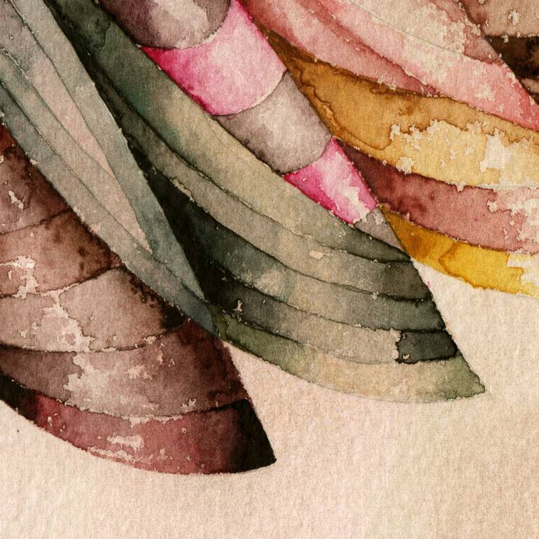 Original Abstract Expressionism Abstract Painting by Ebru Acar Taralp