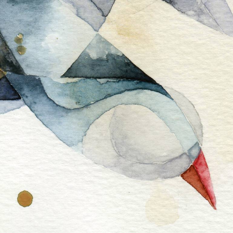 Original Abstract Expressionism Abstract Painting by Ebru Acar Taralp