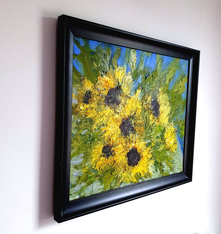 Original Impressionism Floral Painting by Patrick Rowan