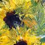 Sunflowers on a Table detail