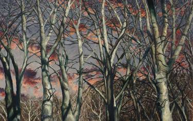 Saatchi Art Artist Patty Neal; Paintings, “Trees Entwined” #art