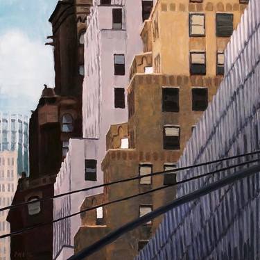 Print of Fine Art Cities Paintings by Patty Neal
