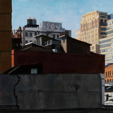 Original Realism Architecture Paintings by Patty Neal
