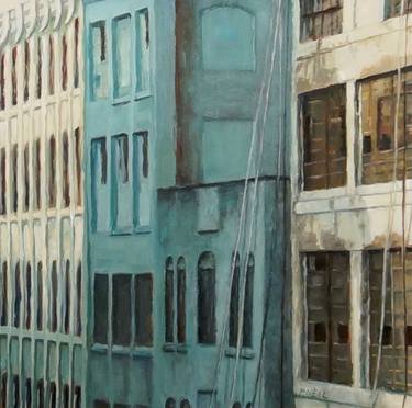 Print of Expressionism Cities Paintings by Patty Neal