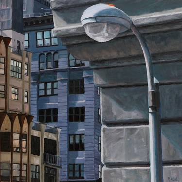 Original Expressionism Cities Paintings by Patty Neal