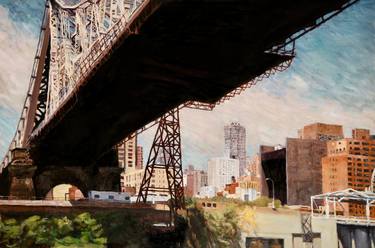 Original Fine Art Cities Paintings by Patty Neal