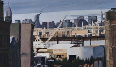 Print of Fine Art Cities Paintings by Patty Neal