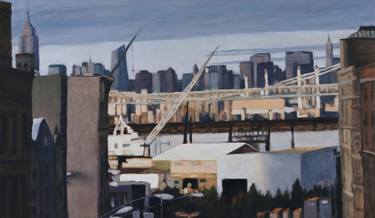 Original Fine Art Cities Paintings by Patty Neal