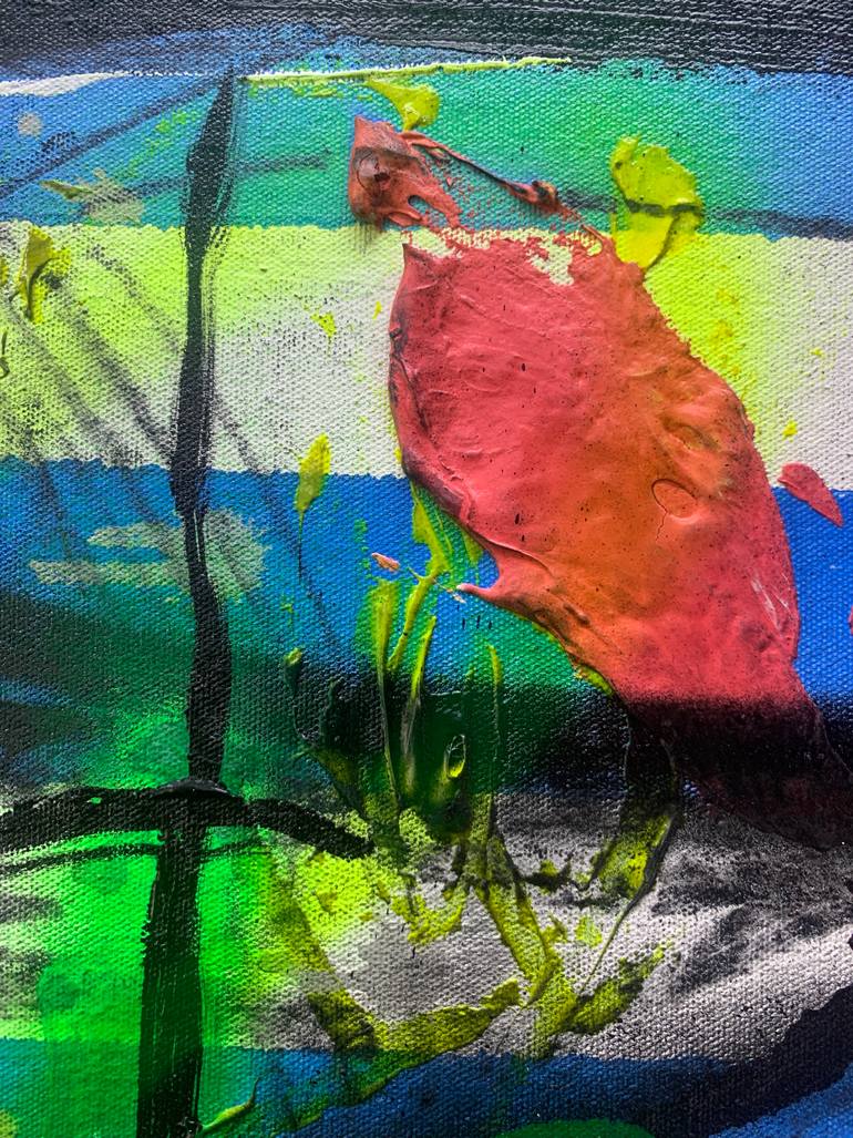 Original Expressionism Abstract Painting by Gabriel Grecco