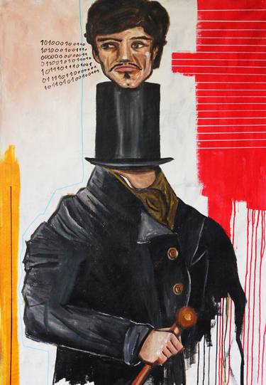 Man with top hat thumb