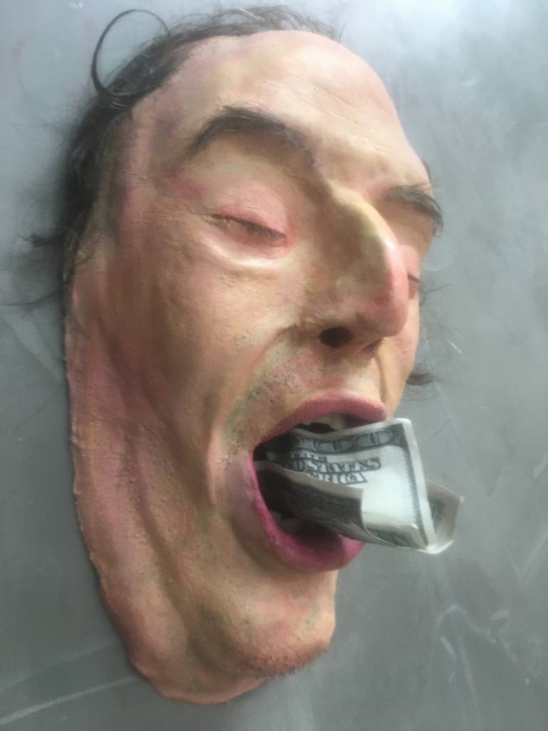 Original Figurative Politics Sculpture by Gabriel Grecco