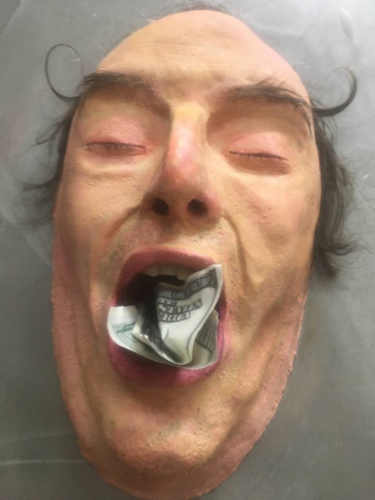 Original Figurative Politics Sculpture by Gabriel Grecco