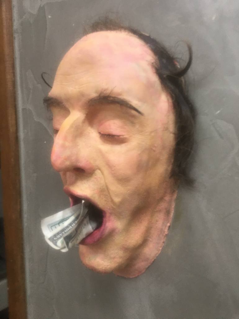 Original Figurative Politics Sculpture by Gabriel Grecco