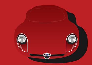 Iconic Car Face Project - Alfa Romeo Tipo33 Stradale thumb