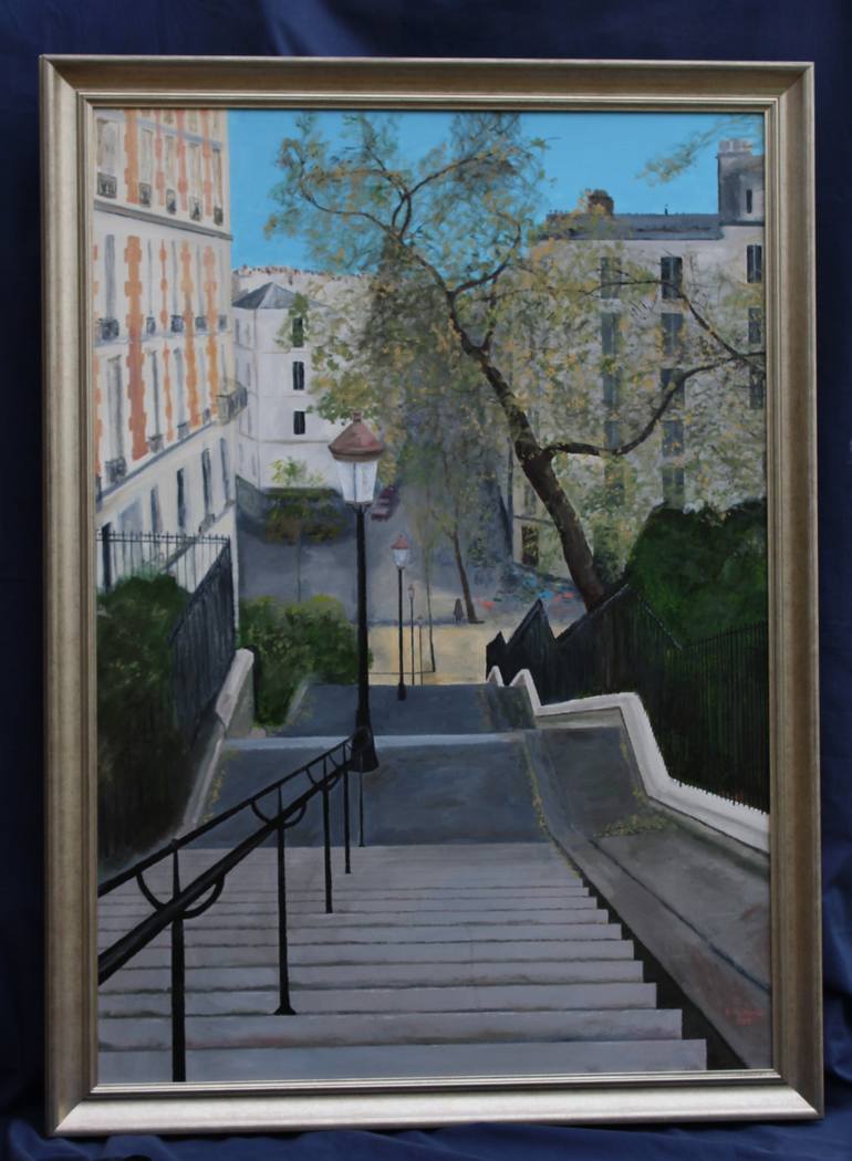Original Figurative Landscape Painting by Robert Harris