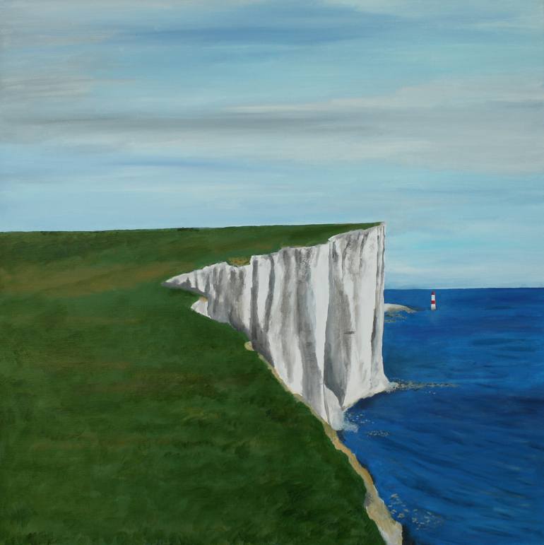 Beachy Head Painting by Robert Harris | Saatchi Art