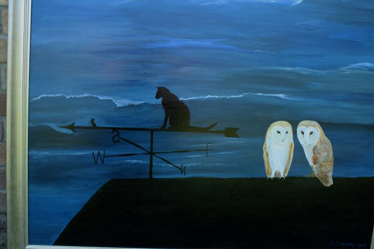 Original Figurative Animal Painting by Robert Harris