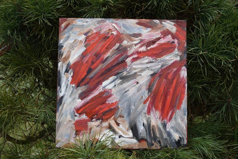 Original Abstract Painting by Birute Nomeda Stankuniene