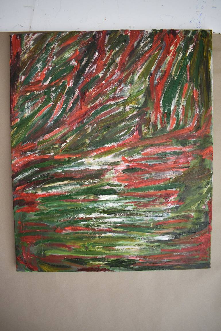 Original Abstract Painting by Birute Nomeda Stankuniene