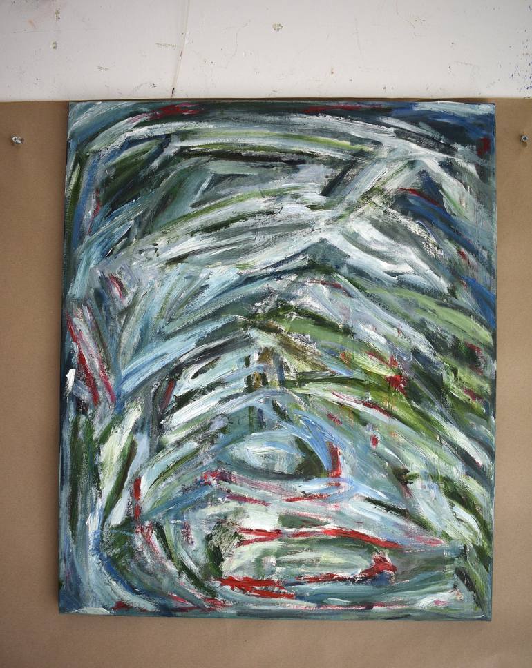 Original Abstract Painting by Birute Nomeda Stankuniene