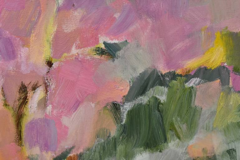 Original Abstract Expressionism Abstract Painting by Birute Nomeda Stankuniene