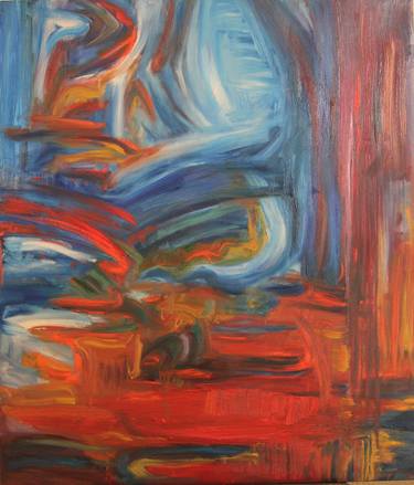 Print of Abstract Expressionism Abstract Paintings by Birute Nomeda Stankuniene