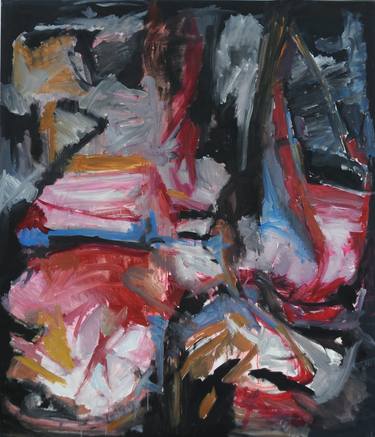 Original Abstract Expressionism Abstract Paintings by Birute Nomeda Stankuniene